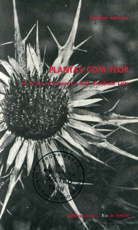 Capa do Livro Plantas com Flor