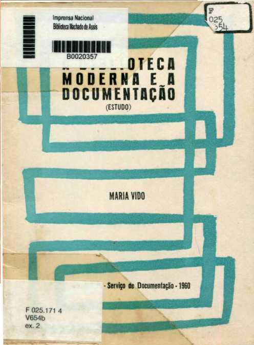 Capa do Livro A Biblioteca Moderna e a Documentação