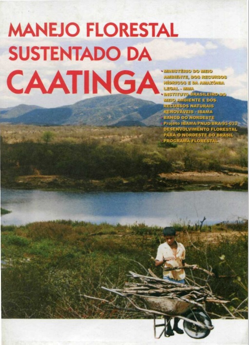 Capa do Livro Manejo Florestal Sustentado da Caatinga
