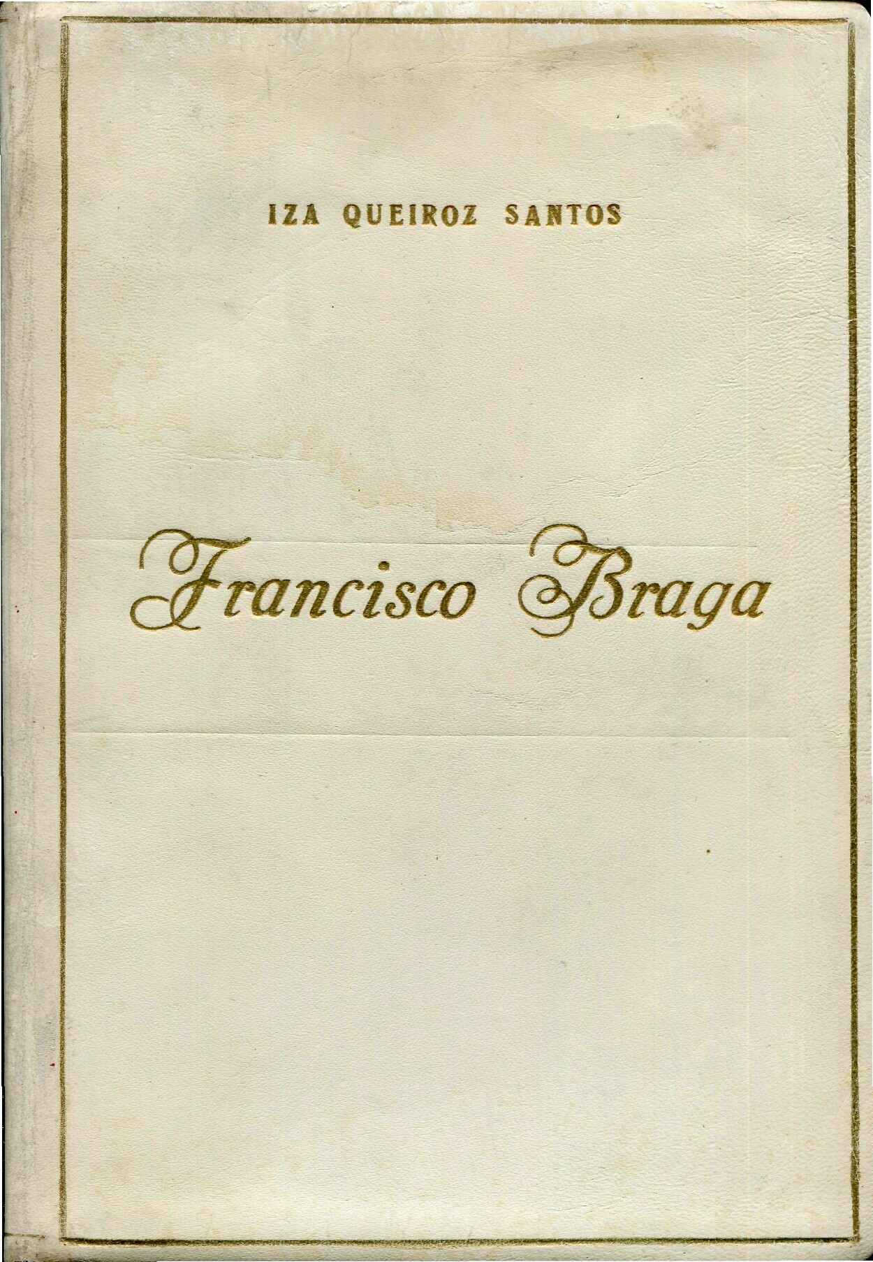 Capa do Livro Francisco Braga