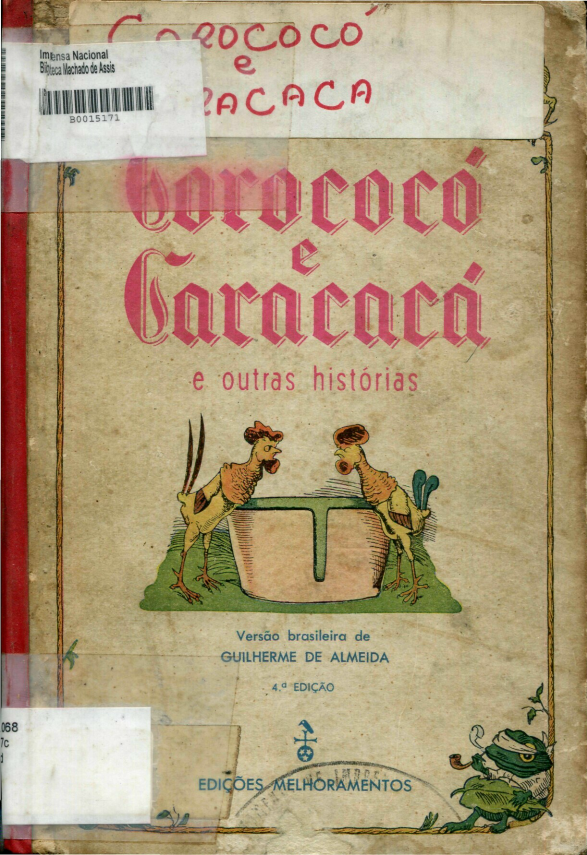 Capa do Livro Corococó e Caracacá e Outras Histórias
