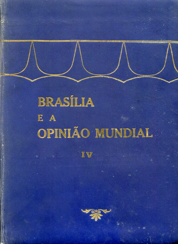 Capa do Livro Brasília e a Opinião Mundial--IV