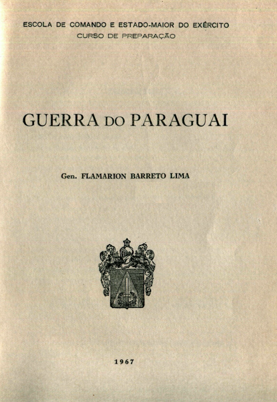 Capa do Livro Guerra do Paraguai