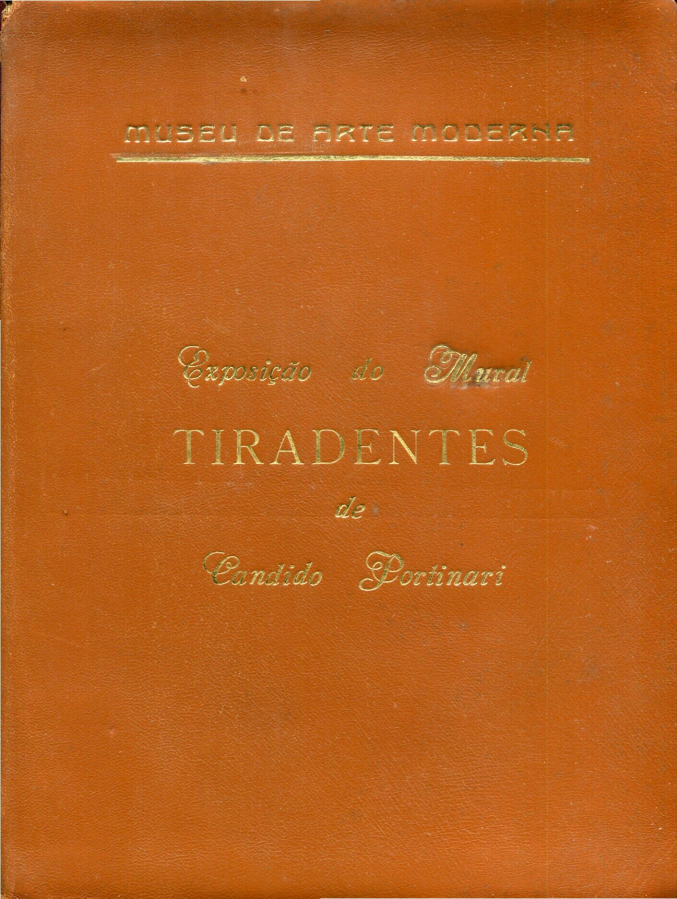 Capa do Livro Exposição do Mural Tiradentes de Cândido Portinari