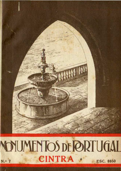Capa do Livro Monumentos de Portugal - Cintra