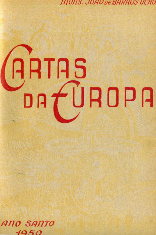 Capa do Livro Cartas da Europa - Monsenhor Barros Uchoa