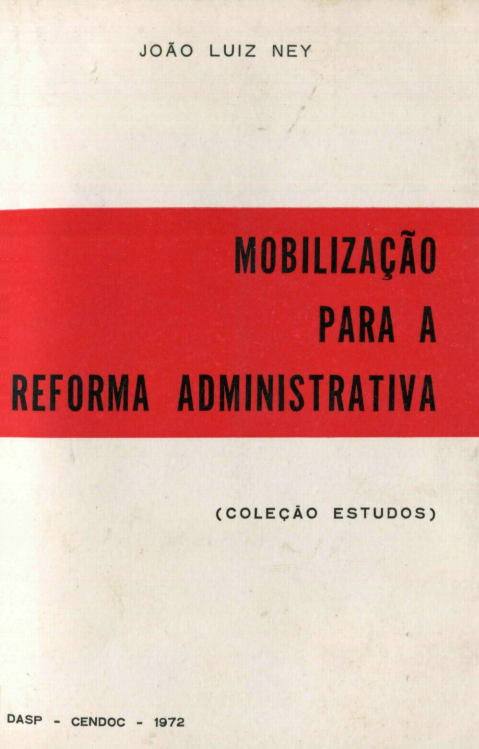 Capa do Livro Mobilização para a Reforma Administrativa