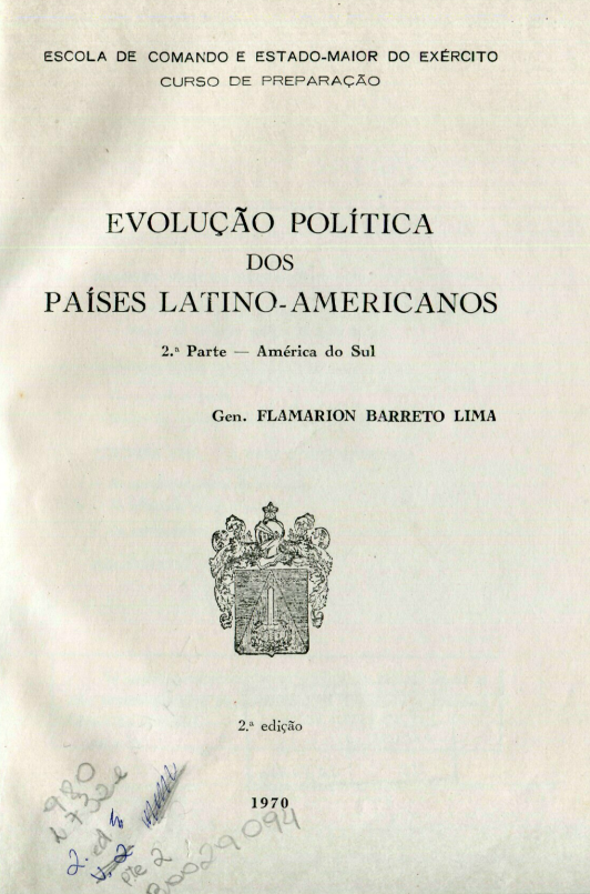 Capa do Livro Evolução Política dos Países Latino-Americanos