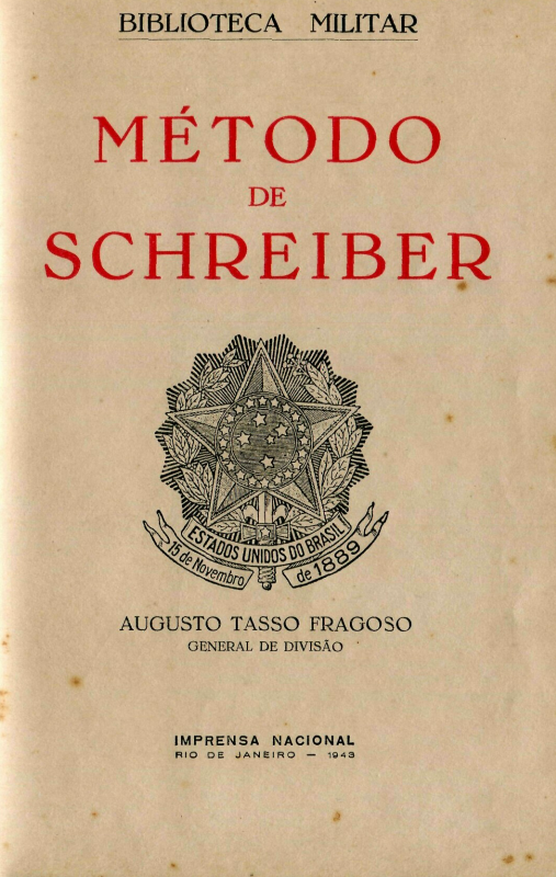 Capa do Livro Método de Schreiber
