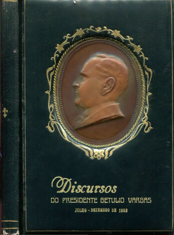 Capa do Livro Getúlio Vargas - Discursos julho a dezembro de 1953